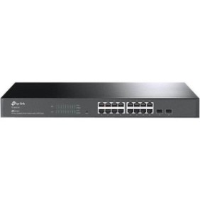 Switch tp-link tl-sg2218 16 porturi gigabit 2 gigabit sfp fanless switching capacity: 36 gbps packet