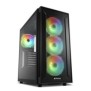 Carcasa sharkoon tg6m rgb atx  general form factor: atx expansion slots: 7 interior painting: ✓