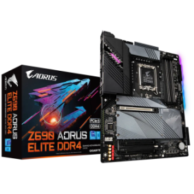 Placa de baza gigabyte z690 aorus elite d4 lga 1700  cpu lga1700 socket: support for