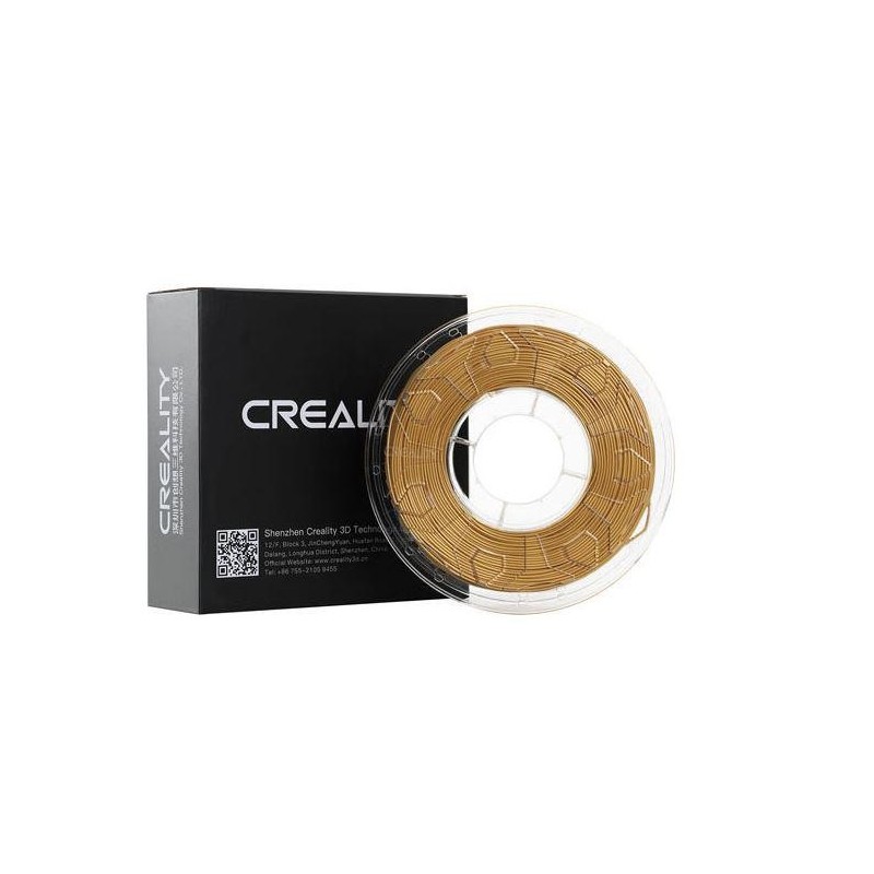 Creality cr pla 3d printer filament gold printing temperature: 190-220 filament diameter: 1.75mm tensile strength: