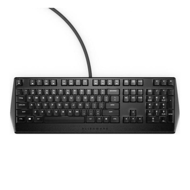 Dell keyboard alienware rgb mechanical gaming aw510k us international backlit: alienfx rgb / 16.8 million