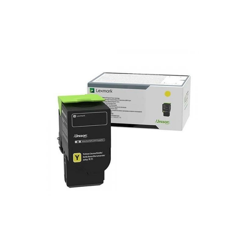 Toner lexmark 78c2xy0 yellow 5k compatibil cu cx622ade cx625adecs421dn cs521dn cx625adhe cx522ade cs622de cx421adn.