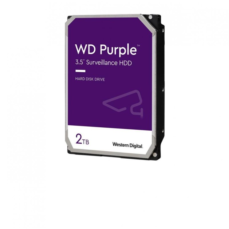 Hdd intern wd 3.5 2tb purple sata3 intellipower (5400rpm)  26mb surveillance hdd