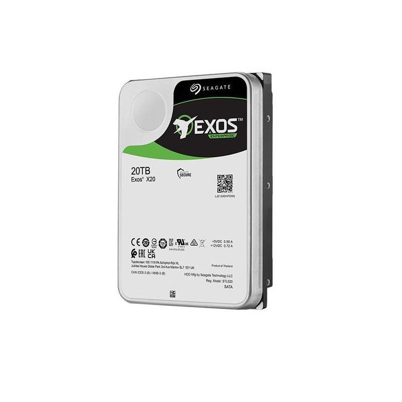 Hdd seagate exos enterprise sas 20tb 7200rpm 256mb cache