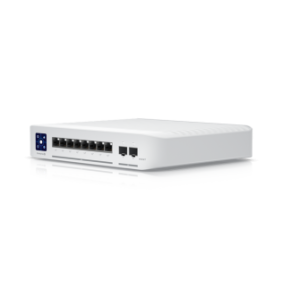 Ubiquiti unifi switch usw-enterprise-8-poe 8x 1/2.5 gbps rj45 ethernet 2x 1/10 gbps sfp+ poe: 8x