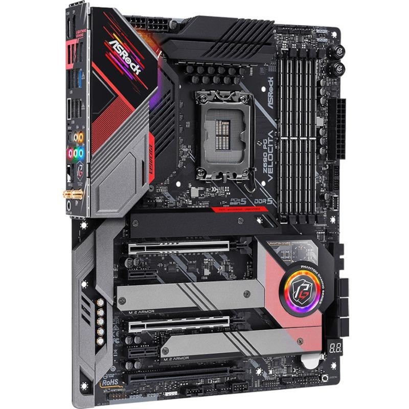 Placa de baza asrock z690 pg velocita lga 1700  supports 12th gen intel® core™ processors