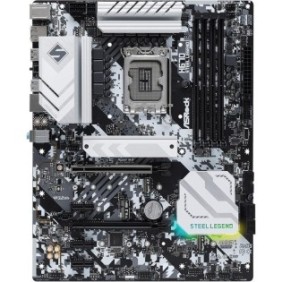 Placa de baza asrock h670 steel legend d4 lga 1700  supports 12th gen intel® core™