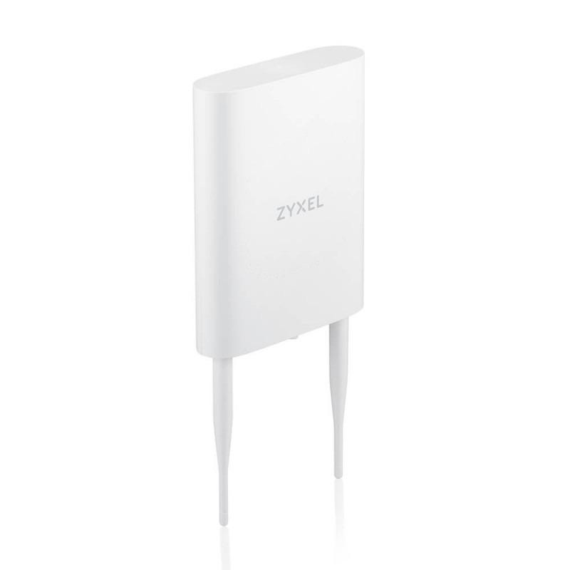 Zyxel nwa55axe outdoor ap  standalone / nebulaflex wireless access point single pack include poe injector