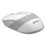 Mouse a4tech - fm10 white cu fir usb optic 1200 dpi butoane/scroll 4/1 buton selectare