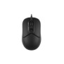 Mouse a4tech - fm12 black cu fir usb optic 1600 dpi butoane/scroll 3/1