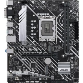 Placa de baza asus prime h610m-a d4-csm lga 1700  intel® h610 (lga 1700) mic-atx motherboard