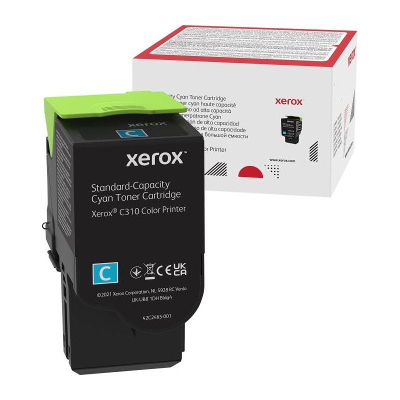 Toner xerox 006r04361 cyan 2 k compatibil cu xerox c310/c315