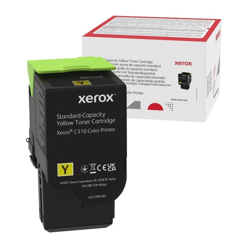 Toner xerox 006r04363 yellow 2 k compatibil cu xerox c310/c315