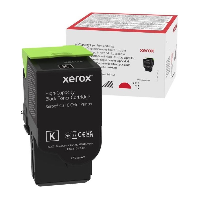 Toner xerox 006r04368 black 8 k compatibil cu xerox c310/c315