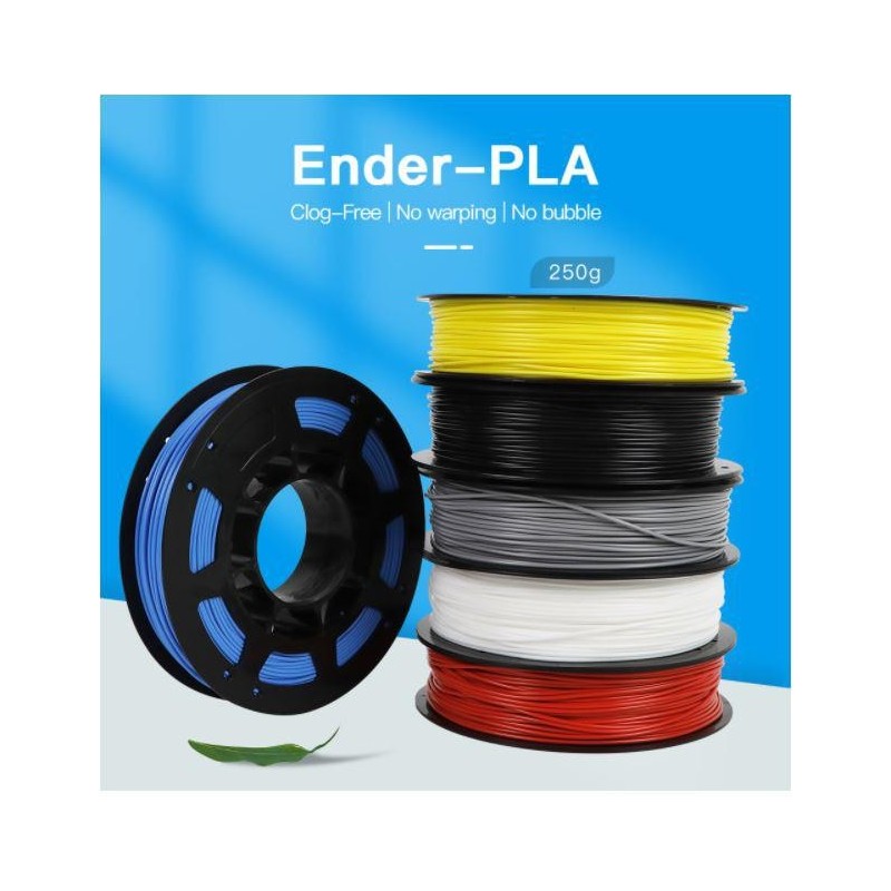 Creality ender pla 3d printer filament black 250g printing temperature: 200 filament diameter: 1.75mm tensile