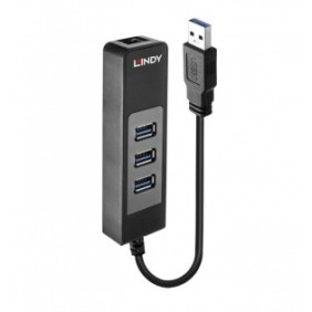 Adaptor hub 3.1 + gigabit ethernet  https://www.lindy.co.uk/usb-c4/usb-converters-c213/usb-3-0-hub-gigabit- ethernet-converter-p