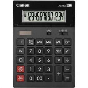 Calculator birou canon as120 ii 12 digits 29 keys dual power m+ m-rm/cm.