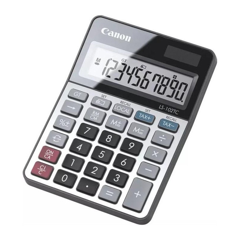 Calculator birou canon ls-102tc 10 digiti display lcd functie tax.