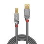 Cablu lindy 3m usb 2.0 type a to b cable cromo line