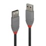 Cablu lindy 0.5m usb 2.0 type a anthra line