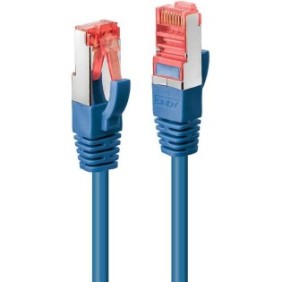 Cablu lindy 1m cat.6 s/ftp network blue