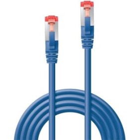 Cablu lindy 2m cat.6 s/ftp network blue