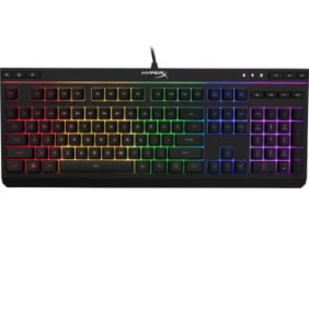 Tastatura hp hyperx alloy core rgb tip: cu membrana fir detasabil iluminata rgb usb 2.0