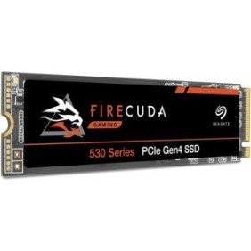 Ssd seagate firecuda 530 500gb m.2 2280-s2 pcie gen3x4 3d tlc r/w speed 7000mbs/3000mbs