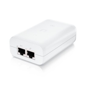 Ubiquiti poe external injector u-poe-at output voltage 48vdc @ 0.65a rated voltage: 100-240vac @ 50/60hz