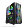 Carcasa 1stplayer x3-m-4f1-bk fara sursa rgb micro atx