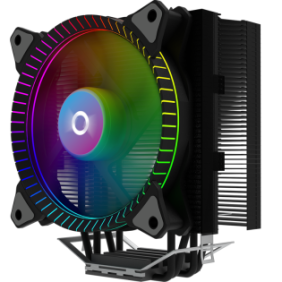Cooler procesor aqyris uranus ls argb negru dimensiune heatsink 155x125x81mm (cu ventilator) un ventilator argb