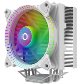 Cooler procesor aqyris uranus ls argb alb dimensiune heatsink 155x125x81mm (cu ventilator) un ventilator argb