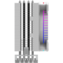 Cooler procesor aqyris uranus ls argb alb dimensiune heatsink 155x125x81mm (cu ventilator) un ventilator argb