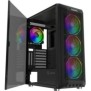 Carcasa aqirys naos midi tower black  technical data case type: midi tower materials: tempered glass