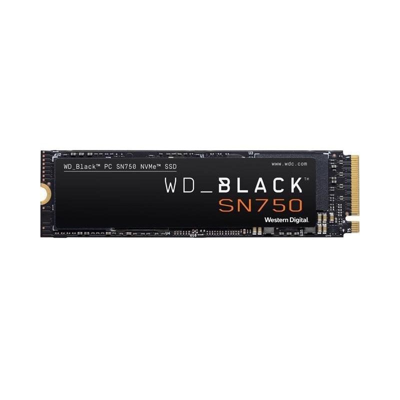 Ssd wd black sn750 500gb m.2 2280 pci express r/w speed 5000/4000mb/s