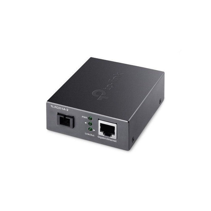 Tp-link gigabit wdm media converter tl-fc311a-2 standarde si protocoale: ieee 802.3i 802.3u 802.3ab 802.3z interfata: