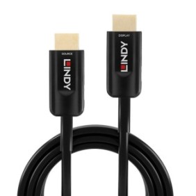 Cablu lindy hdmi 10m fibre optic hybrid ultra high speed hdmi 2.1 aoc  description  combines