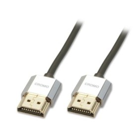 Cablu lindy hdmi cromo slim with ethernet 2m negru  technical details  full support for hec