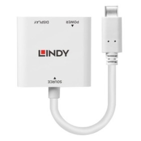 Adaptor lindy usb 3.1 type c to displayport with pd alb  technical details  specifications  av