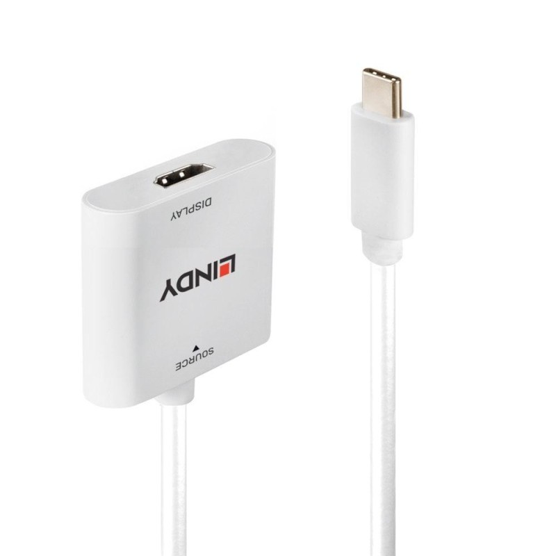 Adaptor lindy usb type c to hdmi 2.0 4k60 alb  technical details  specifications  av interface: