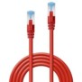 Cablu lindy 1m cat.6a s/ftp lszh network cable red rj45 m/m 500mhz copper  technical details