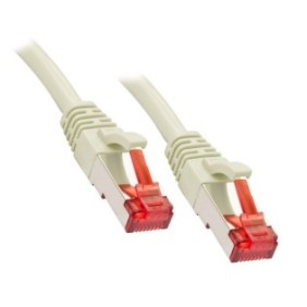 Cablu retea lindy 15m cat.6 s/ftp network cable grey rj45 m/m 250mhz copper 27awg  technical
