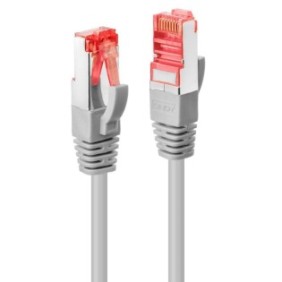 Cablu retea lindy 20m cat.6 s/ftp network cable grey rj45 m/m 250mhz copper 27awg  technical