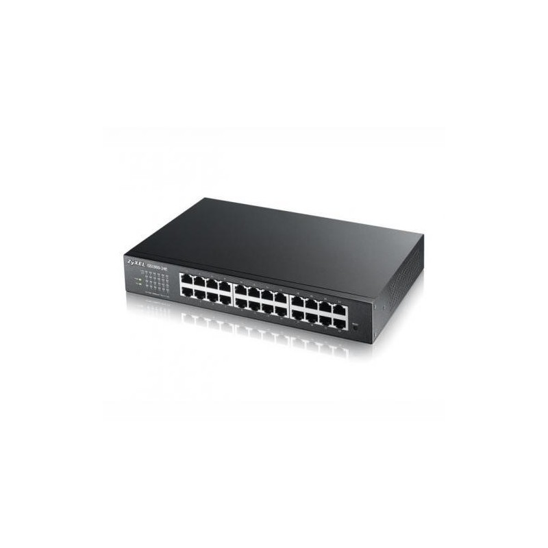 Zyxel gs1900-24 24-port gbe l2 24 port  smart switch rackmount