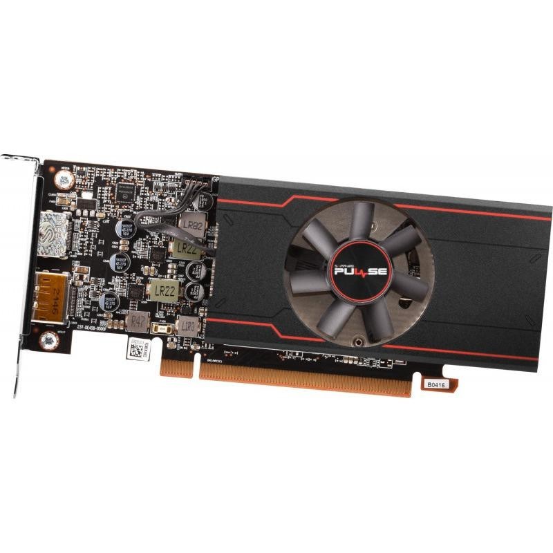 Placa video sapphire pulse amd radeon rx 6400 4g 64bit  https://www.sapphiretech.com/en/consumer/pulse-radeon-rx-6400-4g-gddr6