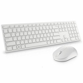 Dell premier multi-device wireless keyboard and mouse km5221w white keyboard technology: plunger connectivity technology: wirele