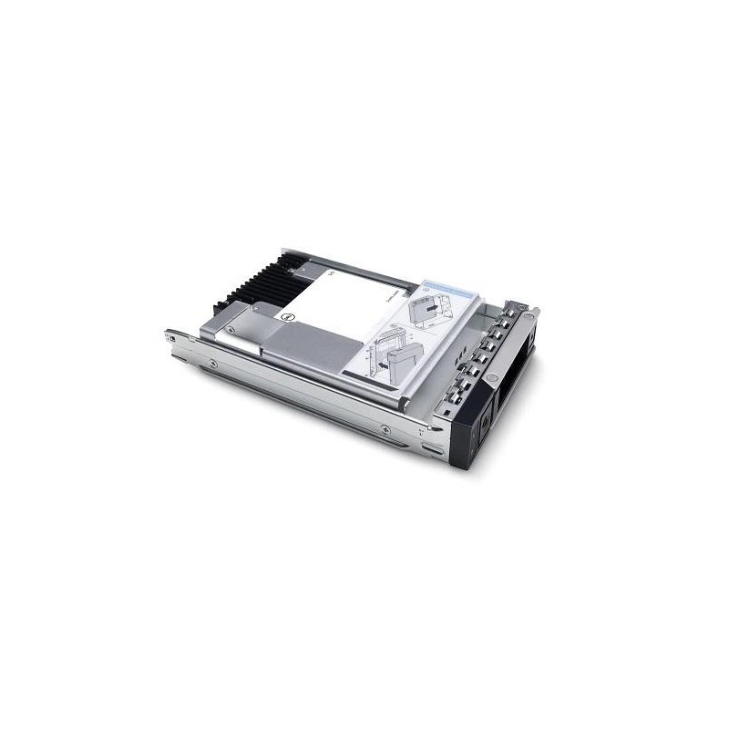 Dell 480gb ssd sata read intensive 6gbps 512e 2.5in with 3.5in hyb carr  cus kit