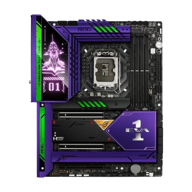 Placa de baza asus rog maximus z690 hero eva edition lga 1700  cpu intel® socket