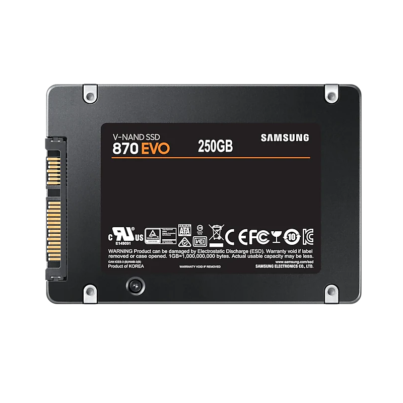 Sm ssd 250gb 870evo sata3 mz-77e250bw