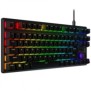 Tastatura hp hyperx alloy origins core pbt tastatura mecanica cablu usb type-c detasabil iluminare rgb